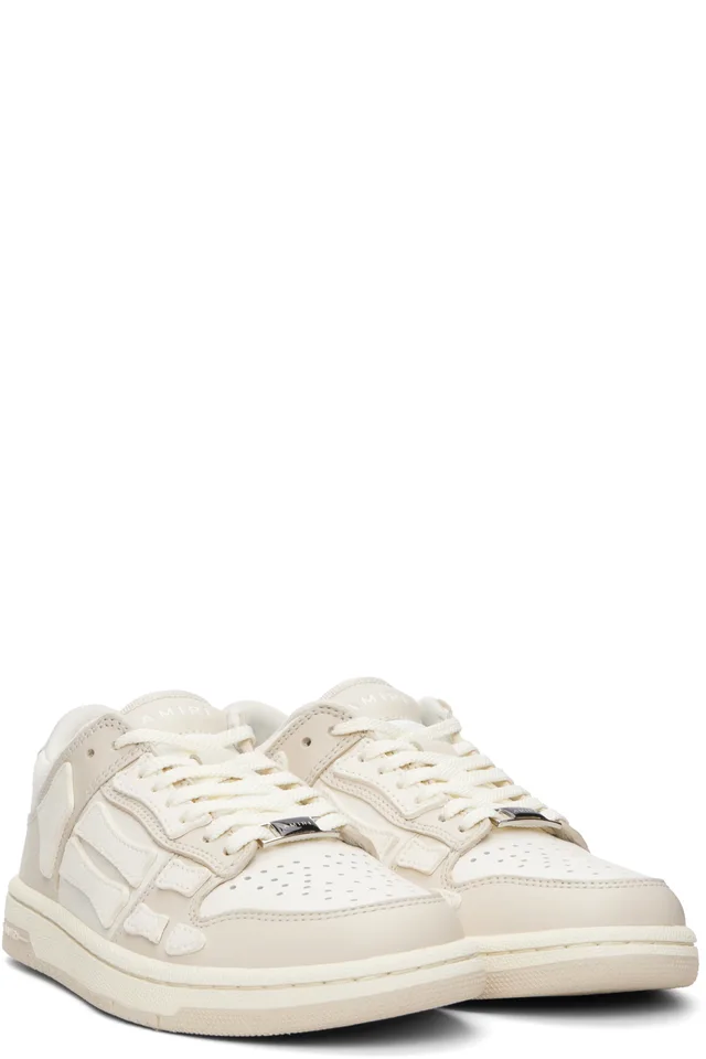 AMIRI Off-White Skel-Top Low Sneakers, photo 4 of 5 from SSENSE