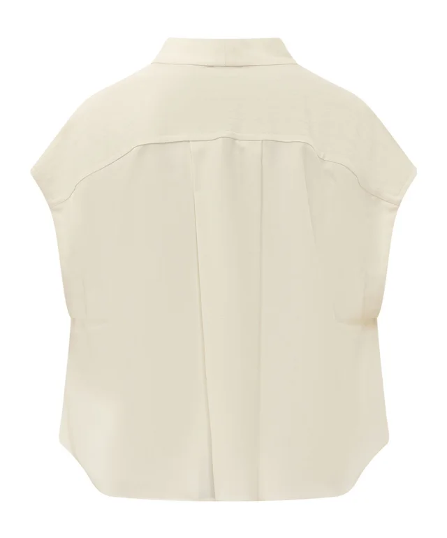 Isabel Marant Selene Tie-Front Blouse, photo 3 of 7 from SENSER