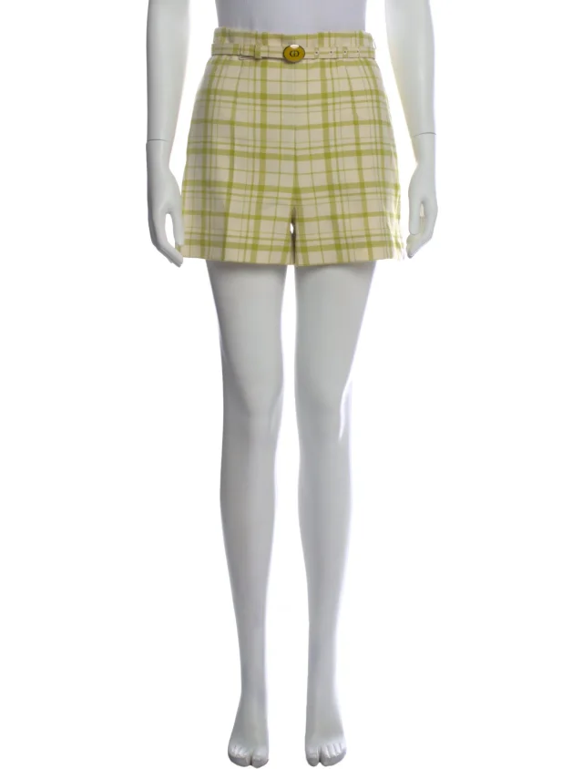 Dior Virgin Wool Mini Shorts in Wool from The RealReal