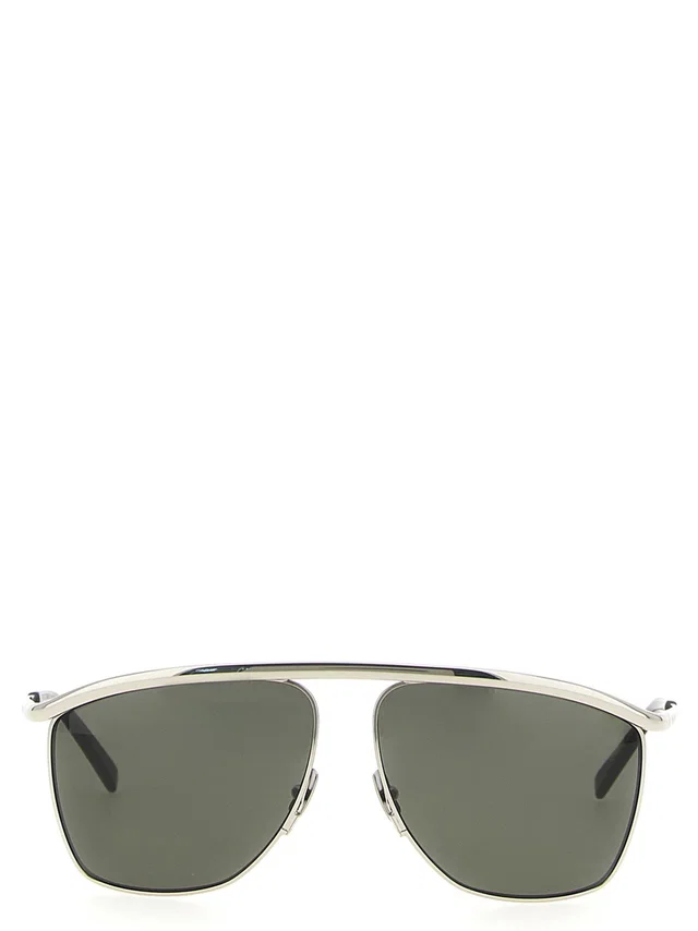 Saint Laurent Sl Sunglasses — Silver in Silver from HEWI