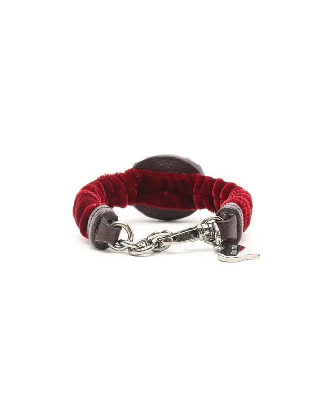 Miu Miu Rhinestone Bracelet in Velvet from A Retro Tale, photo 4 of 6