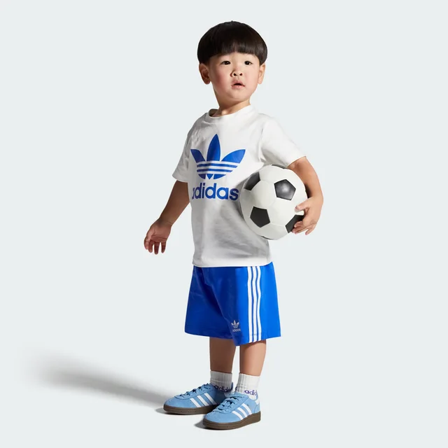 Adidas Handball Spezial Comfort Closure Elastic Lace Shoes Kids in Blue, photo 3 of 12 from adidas (US)
