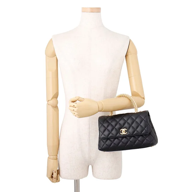 Chanel Coco Handle 2WAYHandbag BlackA92990 Lambskin Size XS in Lambskin from GALLERY RARE, photo 2 of 2