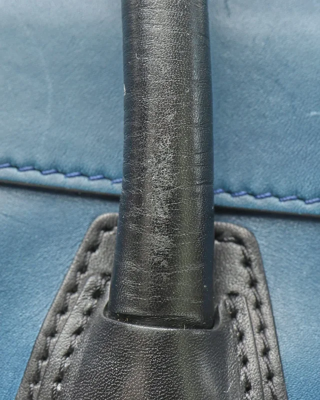 Celine Luggage Mini Bag in Leather from A Retro Tale, photo 7 of 9