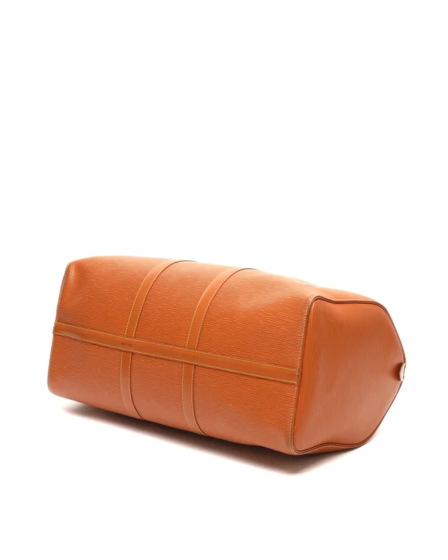 Louis Vuitton Epi Keepall 50 Weekend Bag in Suede from A Retro Tale, photo 4 of 10