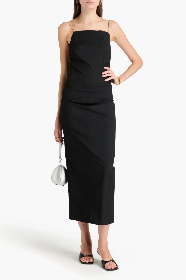 Philosophy di Lorenzo Serafini Crepe Midi Skirt, photo 2 of 4 from THE OUTNET