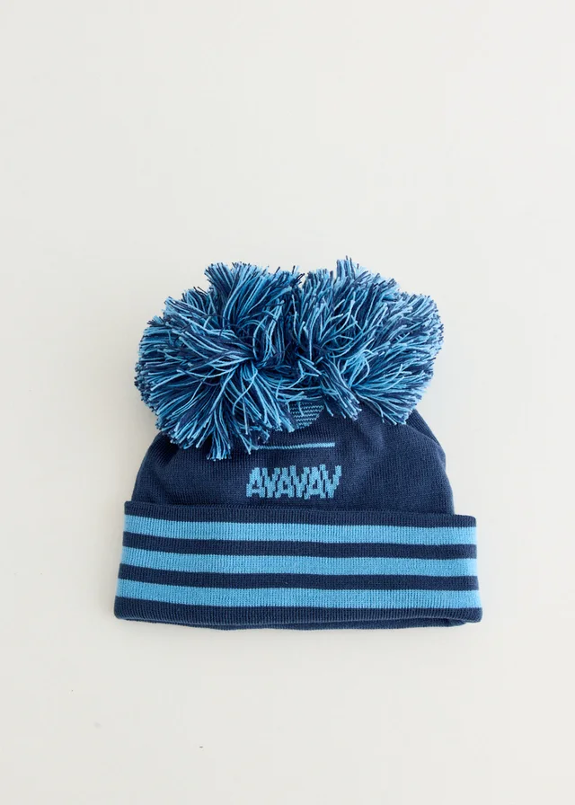 Adidas x Avavav Pom Pom Beanie in Blue from Incu, photo 1 of 1