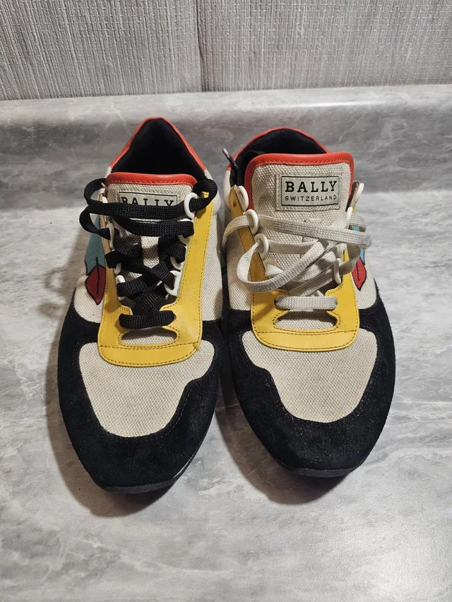 Bally Multicolor Low-Top Sneakers in black Suede from Poshmark