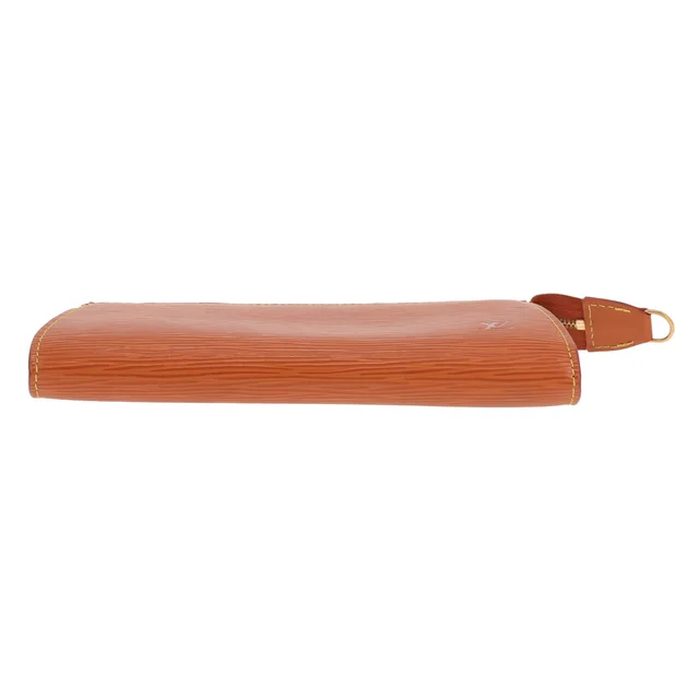 Louis Vuitton handbag Brown Épi leather accessories pouch in Brown Leather from Collector Square, photo 3 of 3