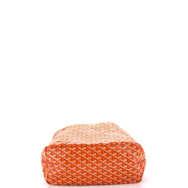 Goyard Saint Louis Tote Coated Canvas PM in orange Coated canvas from Rebag, photo 5 of 7