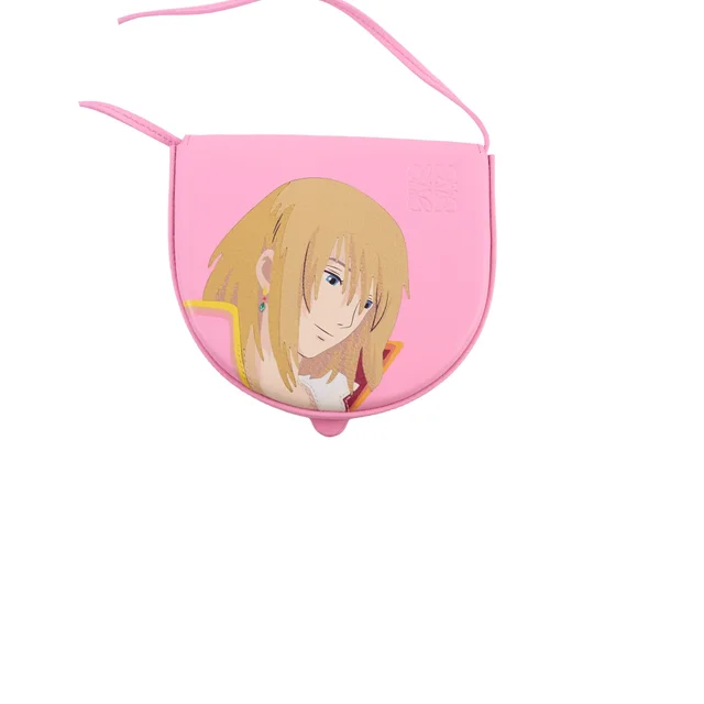 Loewe Howl's Moving Castle Limited Edition Pink Wallet Bag in Pink Leather from The Purse Affair