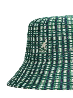 Kangol Wide brim bucket hat in 45% Modacrylic, 42% Polyester, 100% Nylon, photo 4 of 6 from LUISAVIAROMA