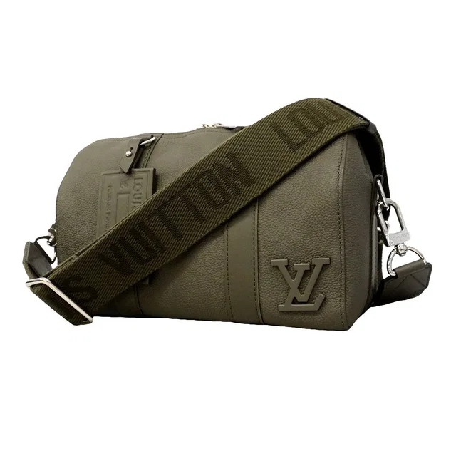 Shoulder Bag LV Aerogram City Keepall Khaki in Green from The Reluxe