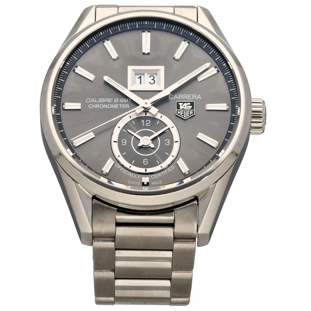 TAG Heuer Carrera WAR5012-2 41mm Stainless Steel Watch from H&T