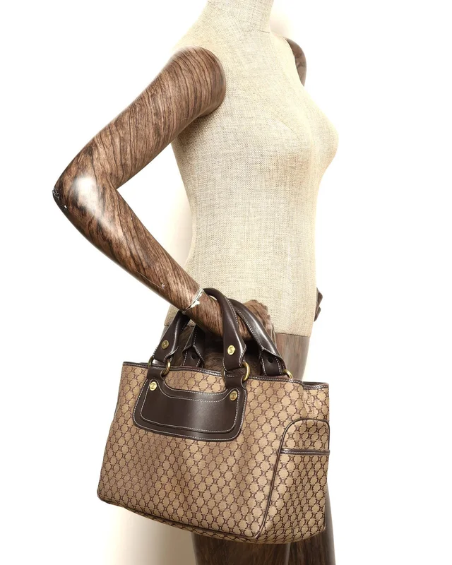 Celine Macadam Boogie Handbag in Canvas from A Retro Tale, photo 10 of 10