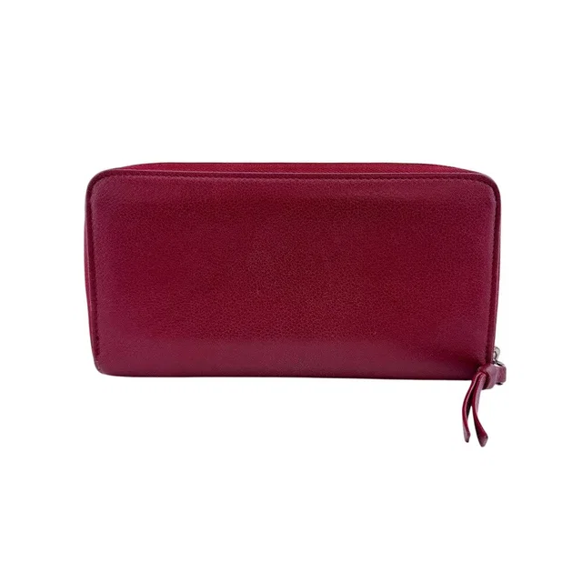 Zip Around LV Logo Zippy Lockme Wallet in Calfskin from The Reluxe