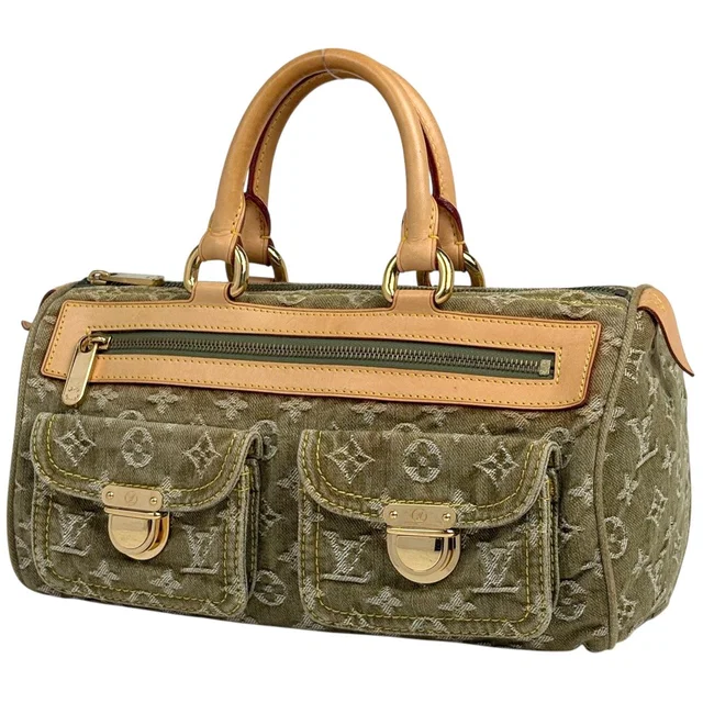 Louis Vuitton Neo Speedy Boston Bag Monogram Denim Riken in Denim from The Reluxe