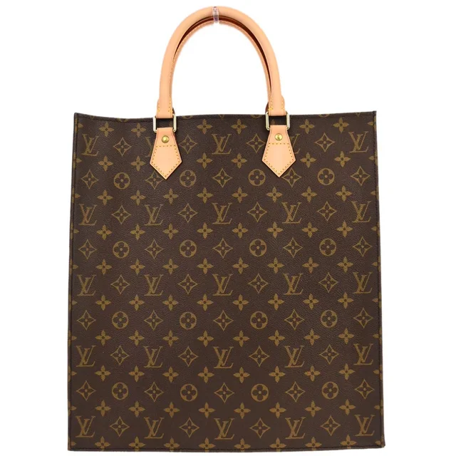 Louis Vuitton 2007 Monogram Sac Plat Tote Handbag M51140 in Coated canvas from AMORE Vintage Tokyo