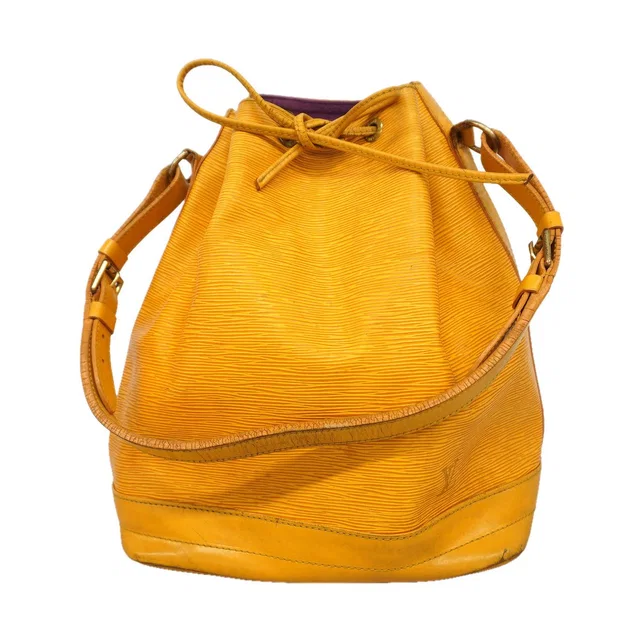 Louis Vuitton Shoulder Bag Epi Noe Jaune in Yellow from The Reluxe