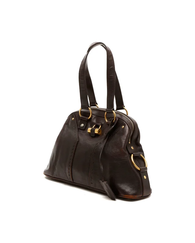Saint Laurent Yves Muse Tote Bag in Leather from A Retro Tale, photo 2 of 8