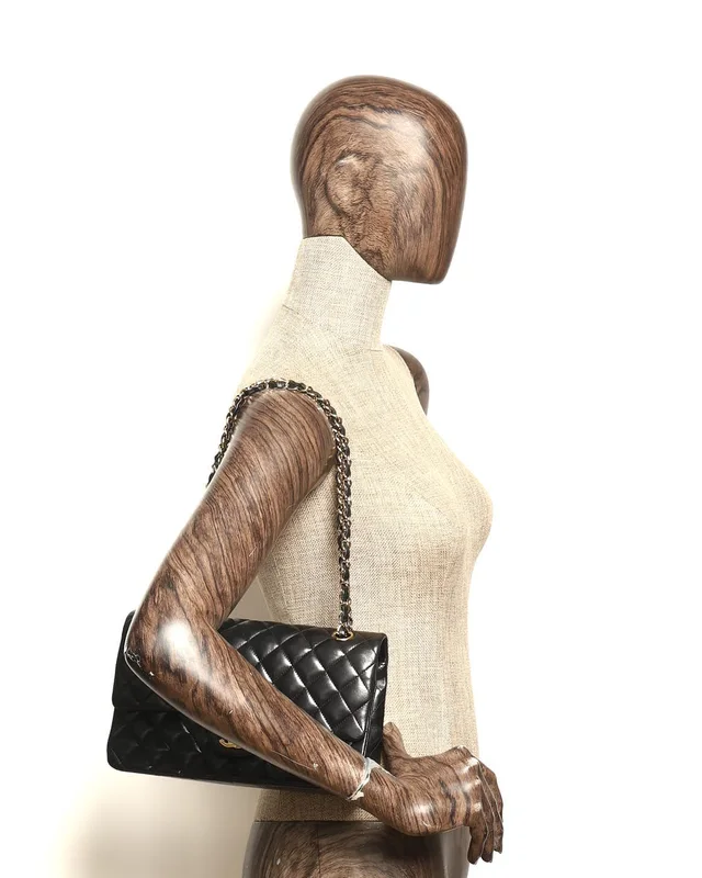Chanel Classic Medium Double Flap Bag in Woven leather from A Retro Tale, photo 11 of 11