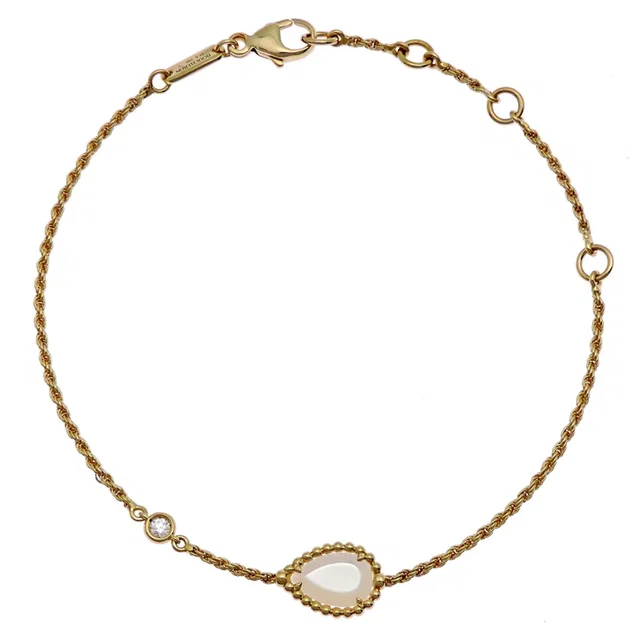Boucheron Diamond Charm Bracelet in gold from Poshmark
