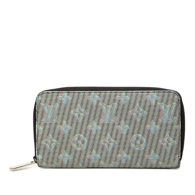 Multi Louis Vuitton Monogram LV Pop Zippy Wallet Long Wallets in Coated canvas from Designer Revival