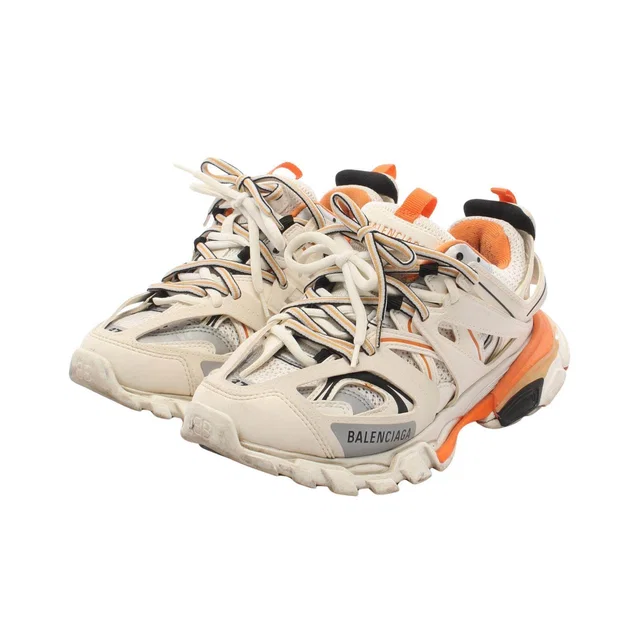 Balenciaga Track Runner Leather Sneakers in Leather from LuxUness