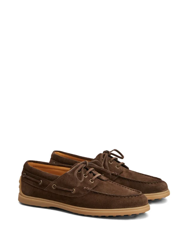 Tod's laced boat shoes, photo 2 of 2 from FARFETCH