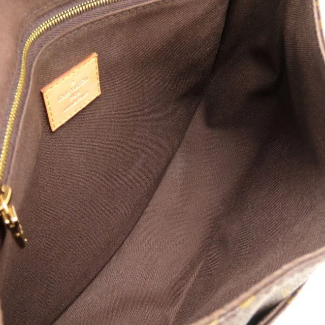 Louis Vuitton Menilmontant Monogram Shoulder Bag in Brown Canvas from LuxUness, photo 5 of 9
