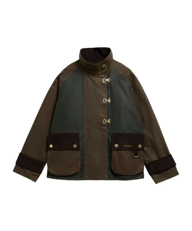 Barbour Hazelwood corduroy-trim lobster-claw jacket from SENSER, photo 1 of 1