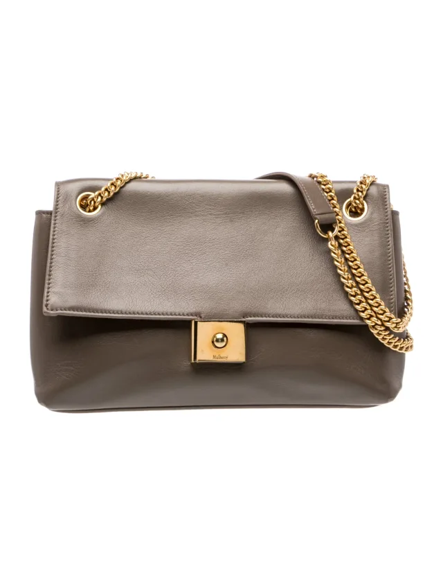 Mulberry Shoulder Bag in gray Leather from The RealReal