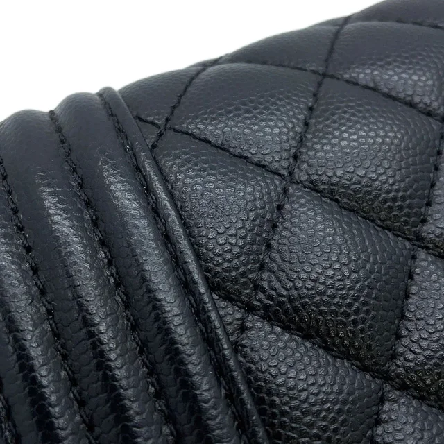 Boy Chanel ChainShoulder Bag BlackA67085 Caviar Leather Size Small in Caviar leather from GALLERY RARE, photo 9 of 14
