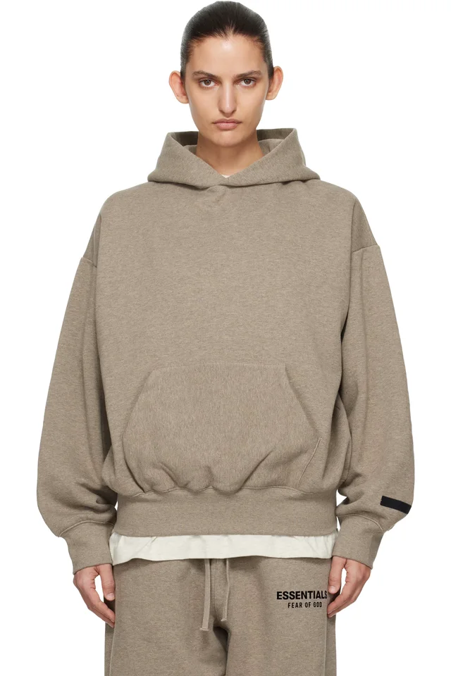 Beige Classic Hoodie