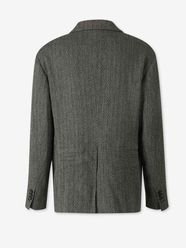 Dsquared2 herringbone-pattern blazer, photo 2 of 4 from SENSER
