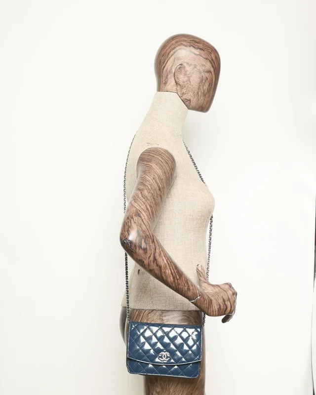 Chanel Patent Wallet On Chain Bag in Patent leather from A Retro Tale, photo 13 of 13