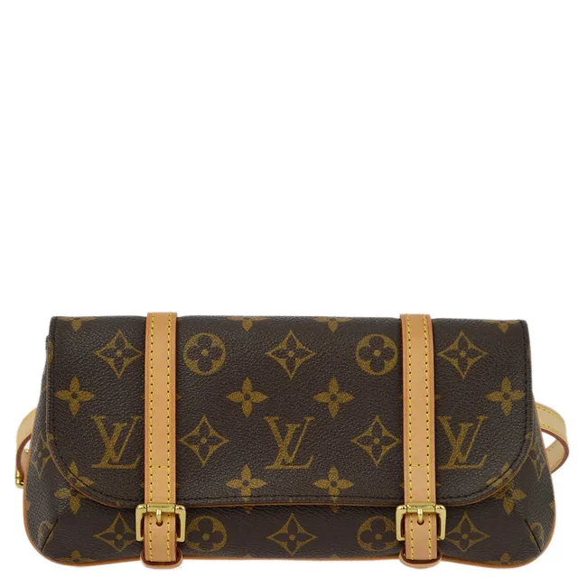 Louis Vuitton 2005 Monogram Pochette Marelle Belt Bum Bag M51159 in Coated canvas from AMORE Vintage Tokyo