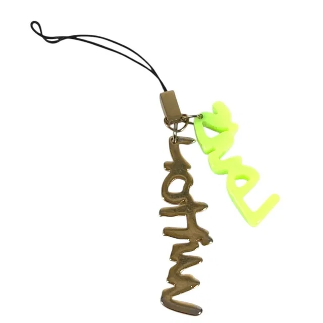 Louis Vuitton Strap Accessoire Telephonne Graffiti Plastic Yellow Shoulder Bag in Yellow from The Reluxe