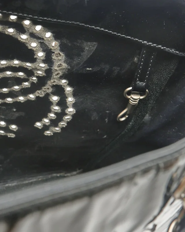 Chanel Camellia Patent Chain Tote Bag in Patent leather from A Retro Tale, photo 12 of 13