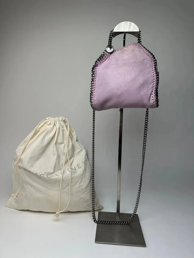 Stella McCartney Vintage Falabella Mini Crossbody Bag Vegan Leather Lilac in multicolor Leather from Grailed