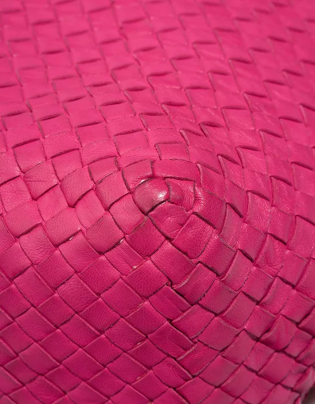 Bottega Veneta Shoulder Bag Large Lamb Fuchsia in Pink, Violet Lambskin from SACLÀB, photo 10 of 10