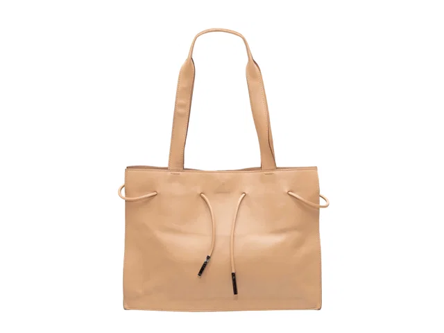 Vintage Tan Gucci Balthus Tote Bag in Tan Leather from Designer Revival