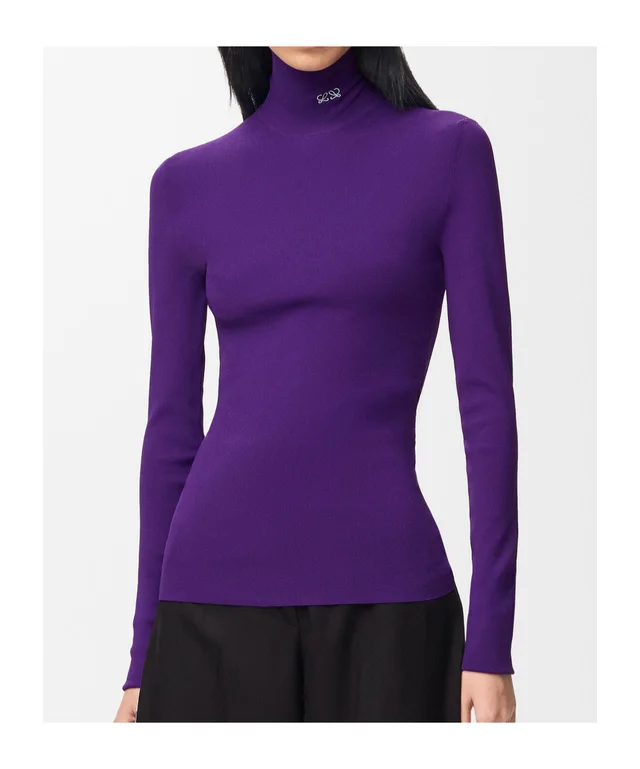 Loewe Long Sleeve High Neck Top, image 1 of 1 from SENSER