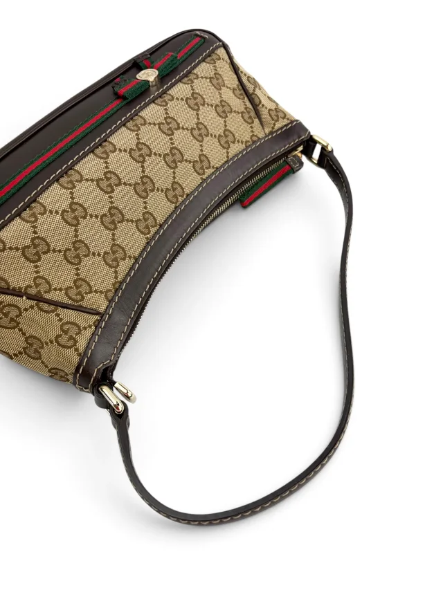 Gucci Monogram Small Mayfair Shoulder Bag in Coated canvas from Season 2 Consign, photo 5 of 9