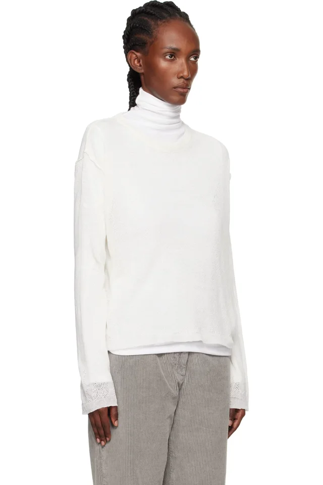mfpen Off-White Companion Sweater, photo 2 of 4 from SSENSE