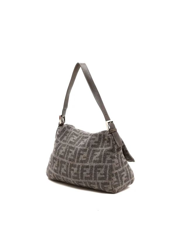 Fendi Zucca Tweed Mamma Bag in Tweed from A Retro Tale, photo 3 of 9