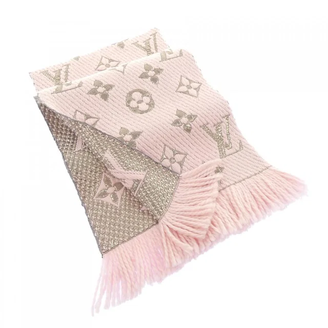 Louis Vuitton Logomania Scarf Shine in Silk from The Reluxe