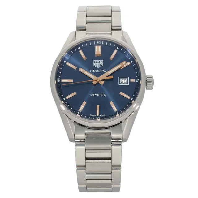 TAG Heuer Carrera WAR1112 39mm Stainless Steel Watch from H&T