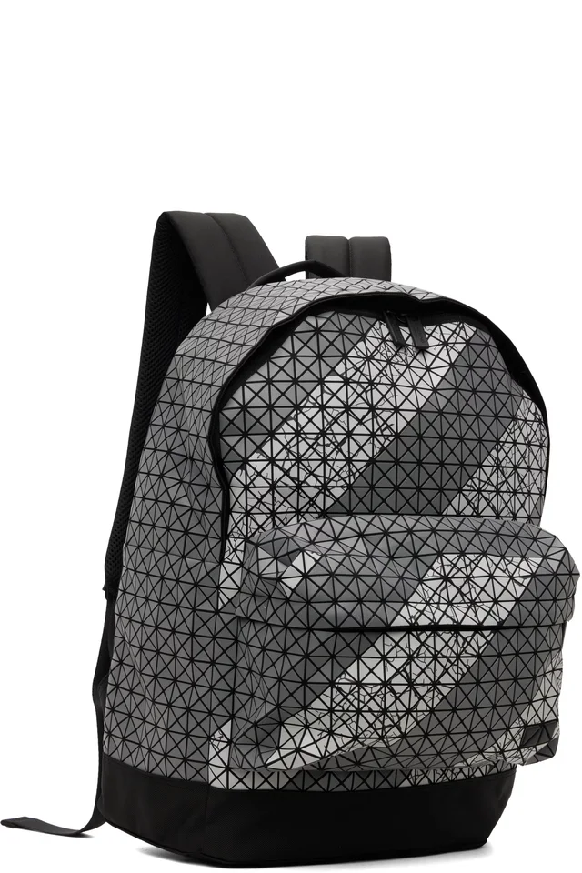 BAO BAO ISSEY MIYAKE Gray Daypack Autobahn Backpack, photo 2 of 4 from SSENSE