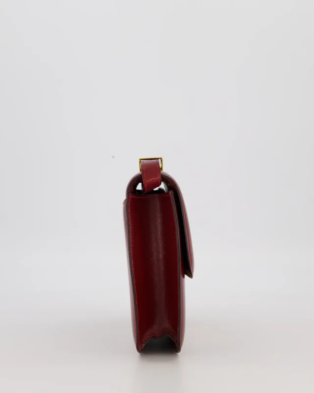 Hermès Vintage Constance 23 Bag in Burgundy Box leather from Sellier, photo 3 of 18